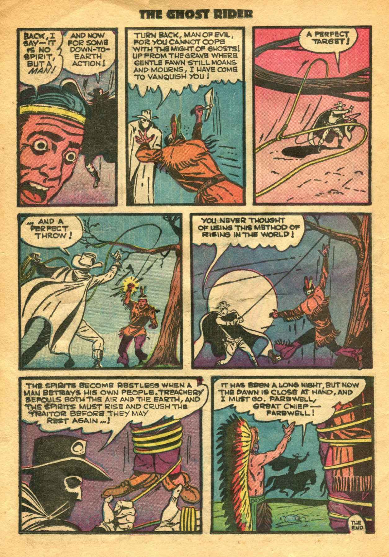 Read online The Ghost Rider (1950) comic -  Issue #5 - 10