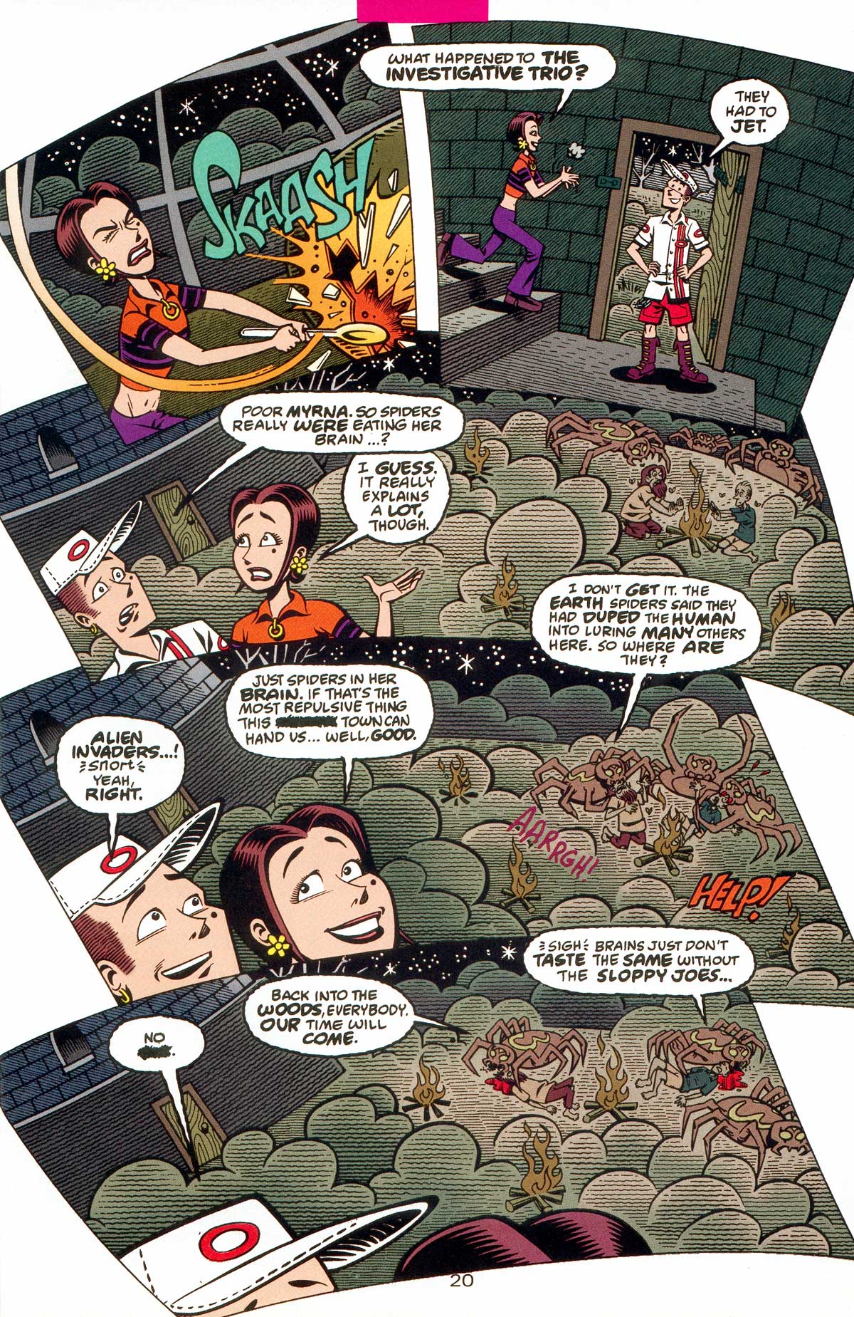 Read online Gross Point comic -  Issue #8 - 21