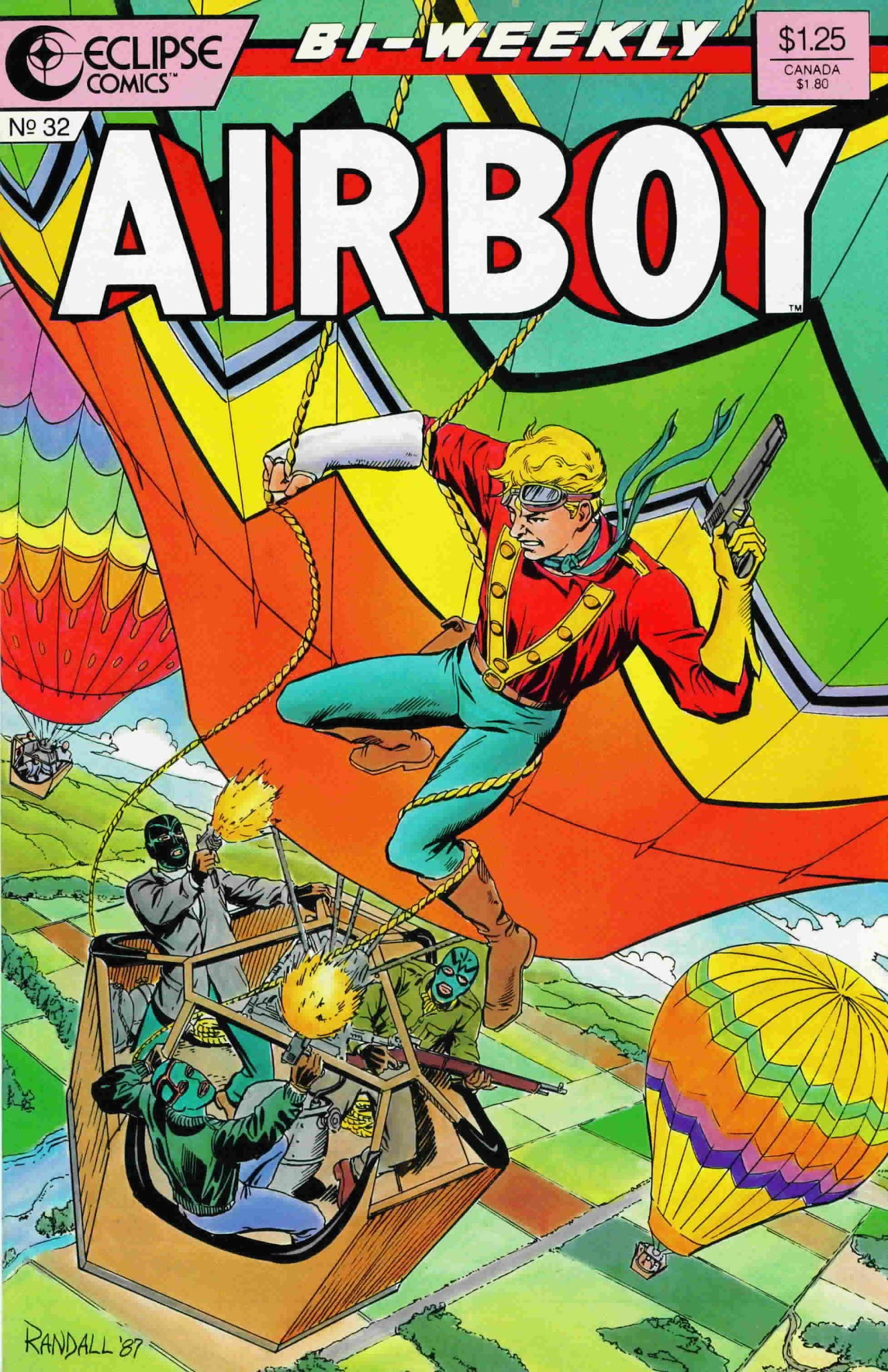 Read online Airboy (1986) comic -  Issue #32 - 1