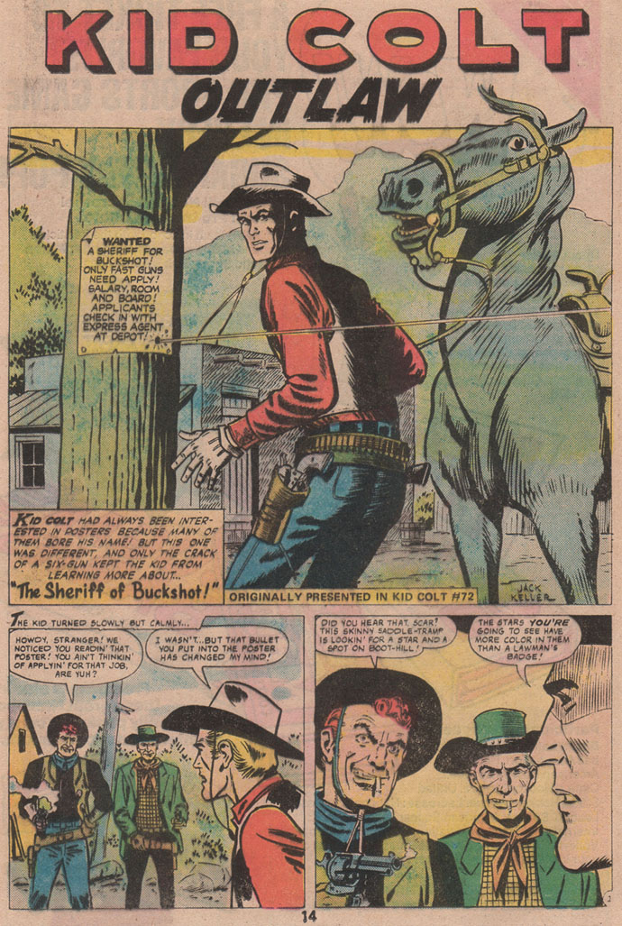 Read online Kid Colt Outlaw comic -  Issue #208 - 16