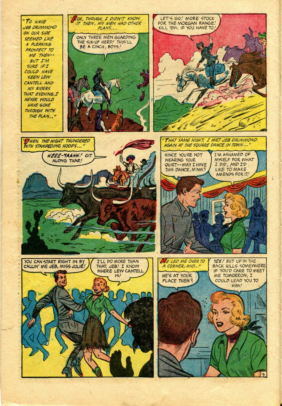 Cowgirl Romances (1950) issue 12 - Page 30