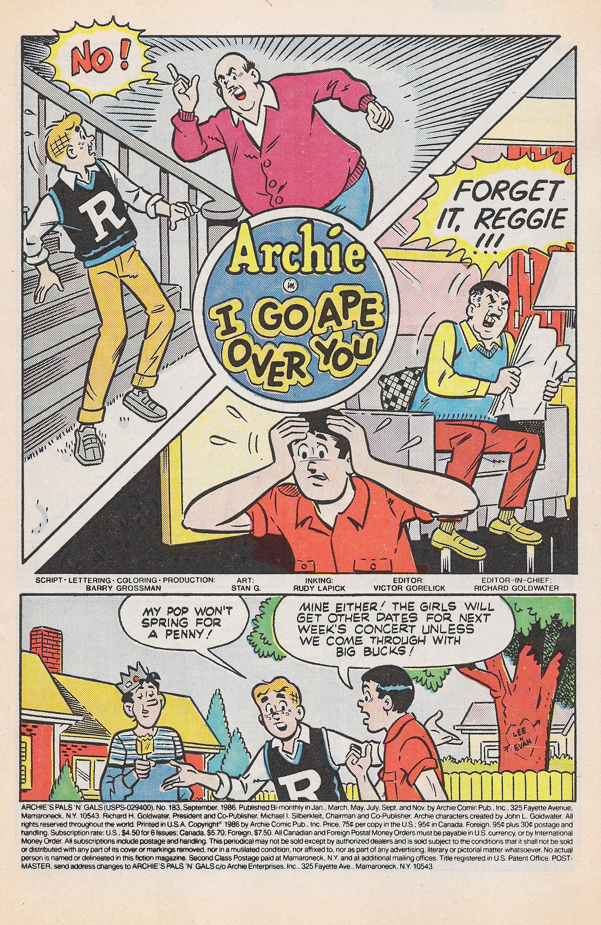 Read online Archie's Pals 'N' Gals (1952) comic -  Issue #183 - 3