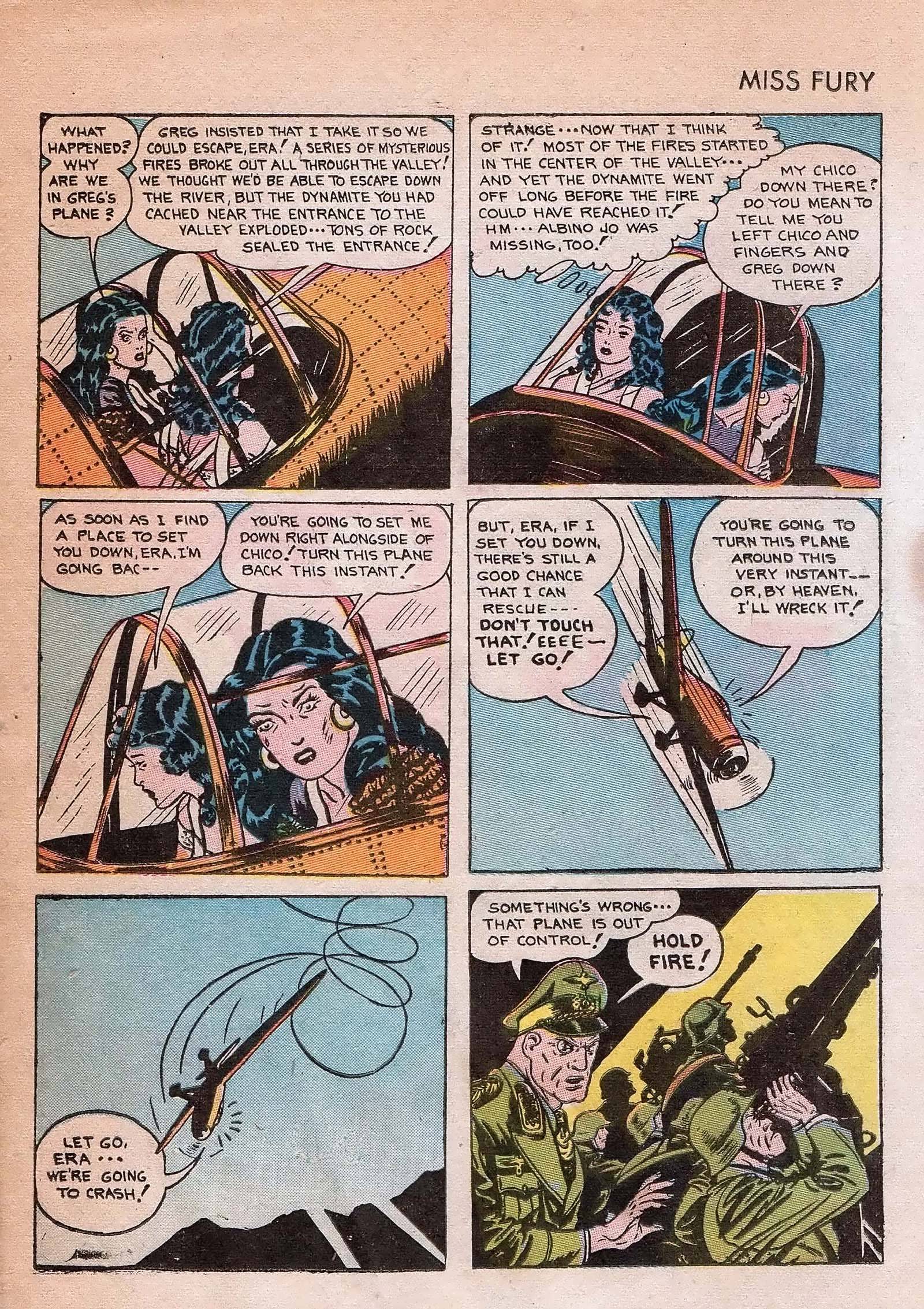 Read online Miss Fury Comics comic -  Issue #4 - 22