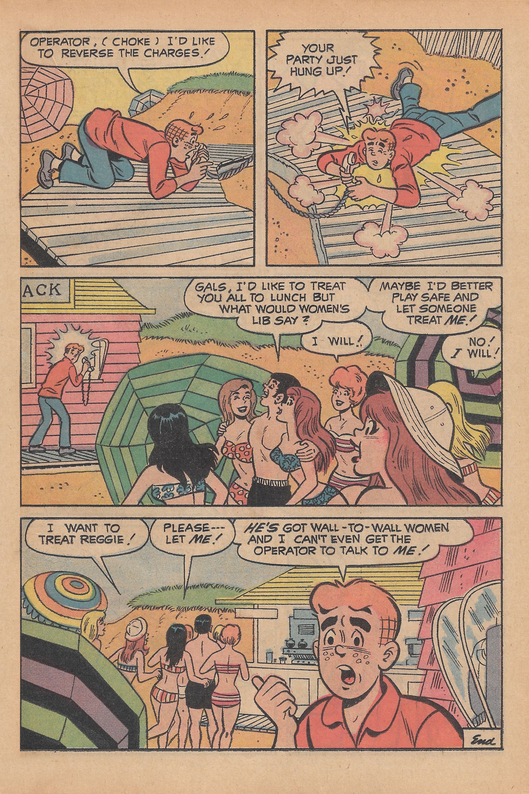 Read online Reggie and Me (1966) comic -  Issue #50 - 35