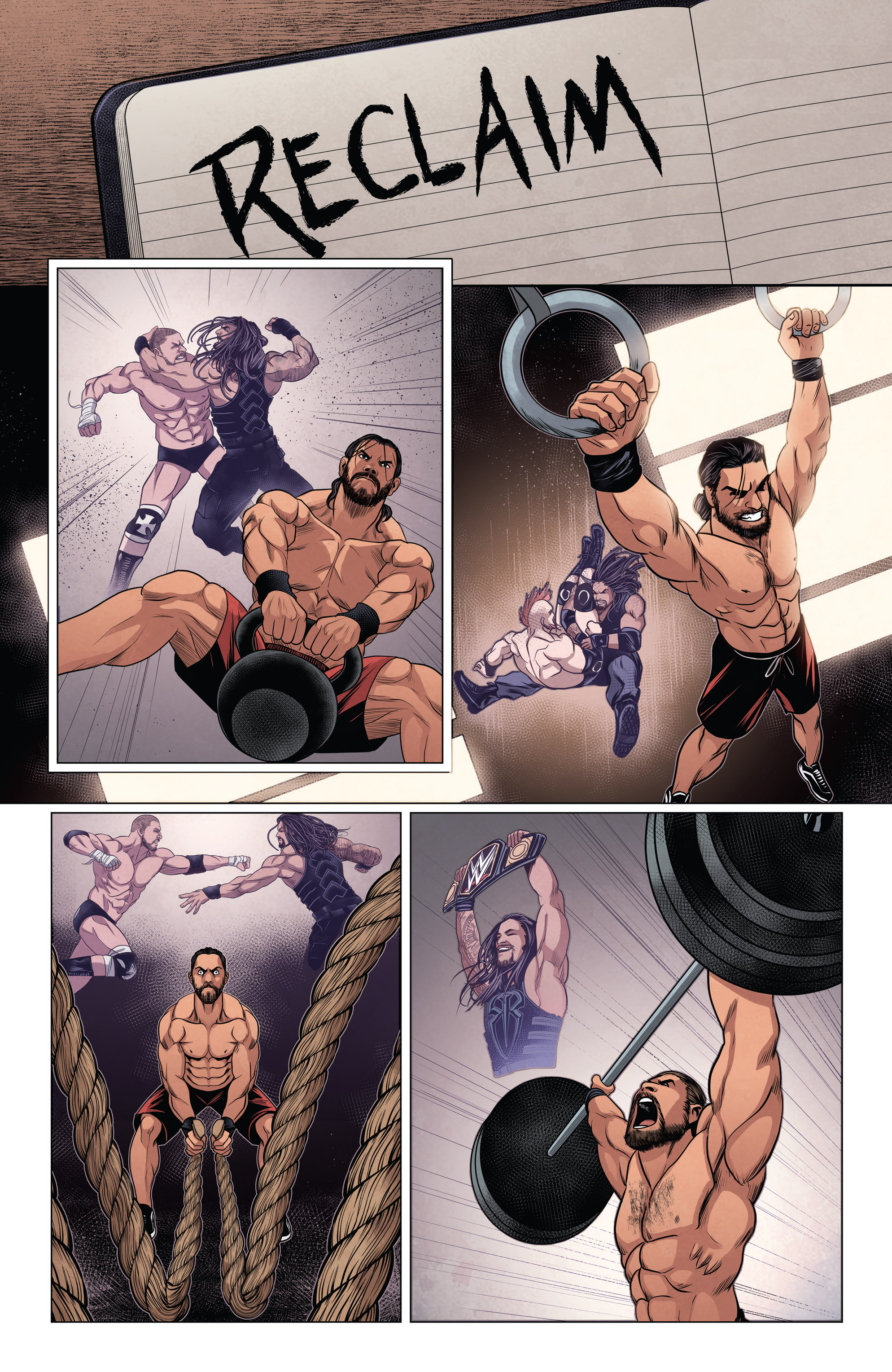 Read online WWE comic -  Issue #3 - 19