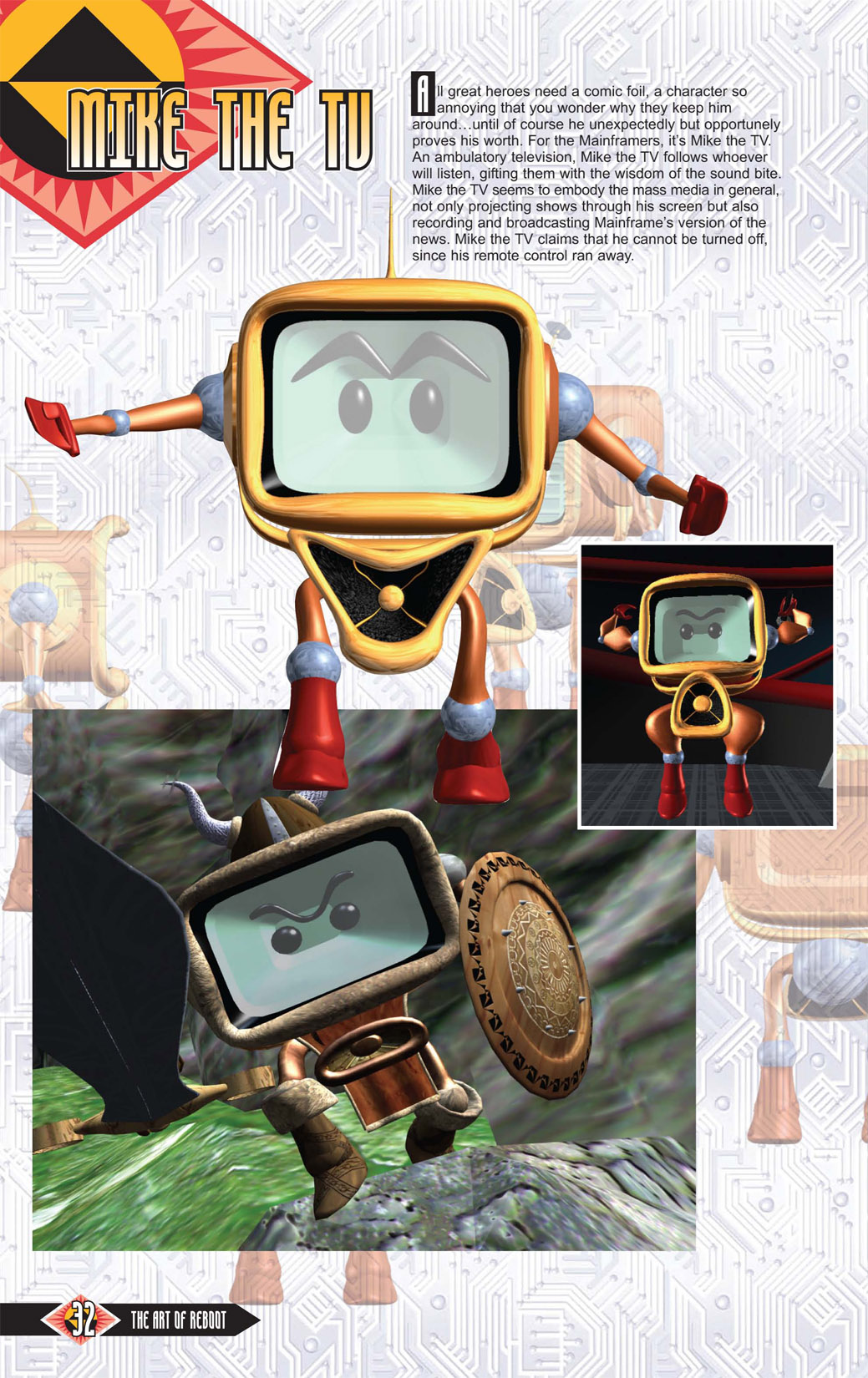 Read online The Art of Reboot comic -  Issue # TPB - 31