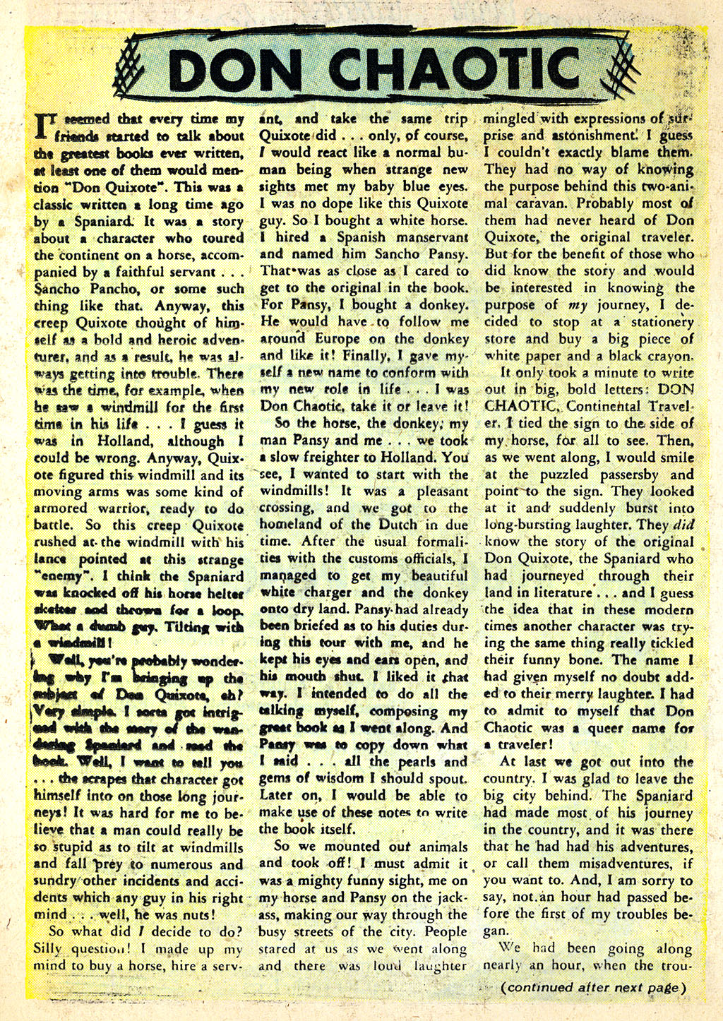Read online Wild comic -  Issue #1 - 20