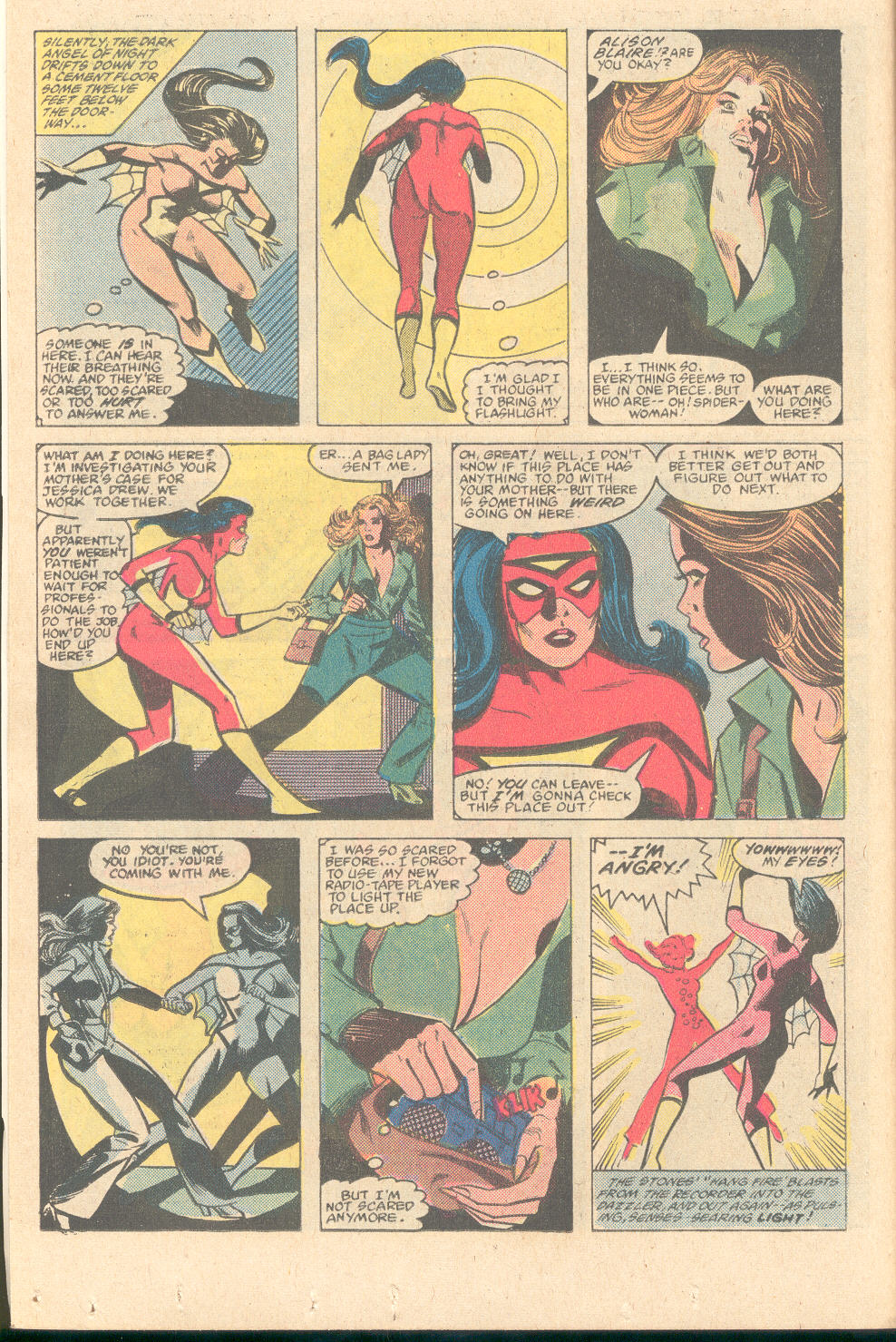 Read online Dazzler (1981) comic -  Issue #15 - 12