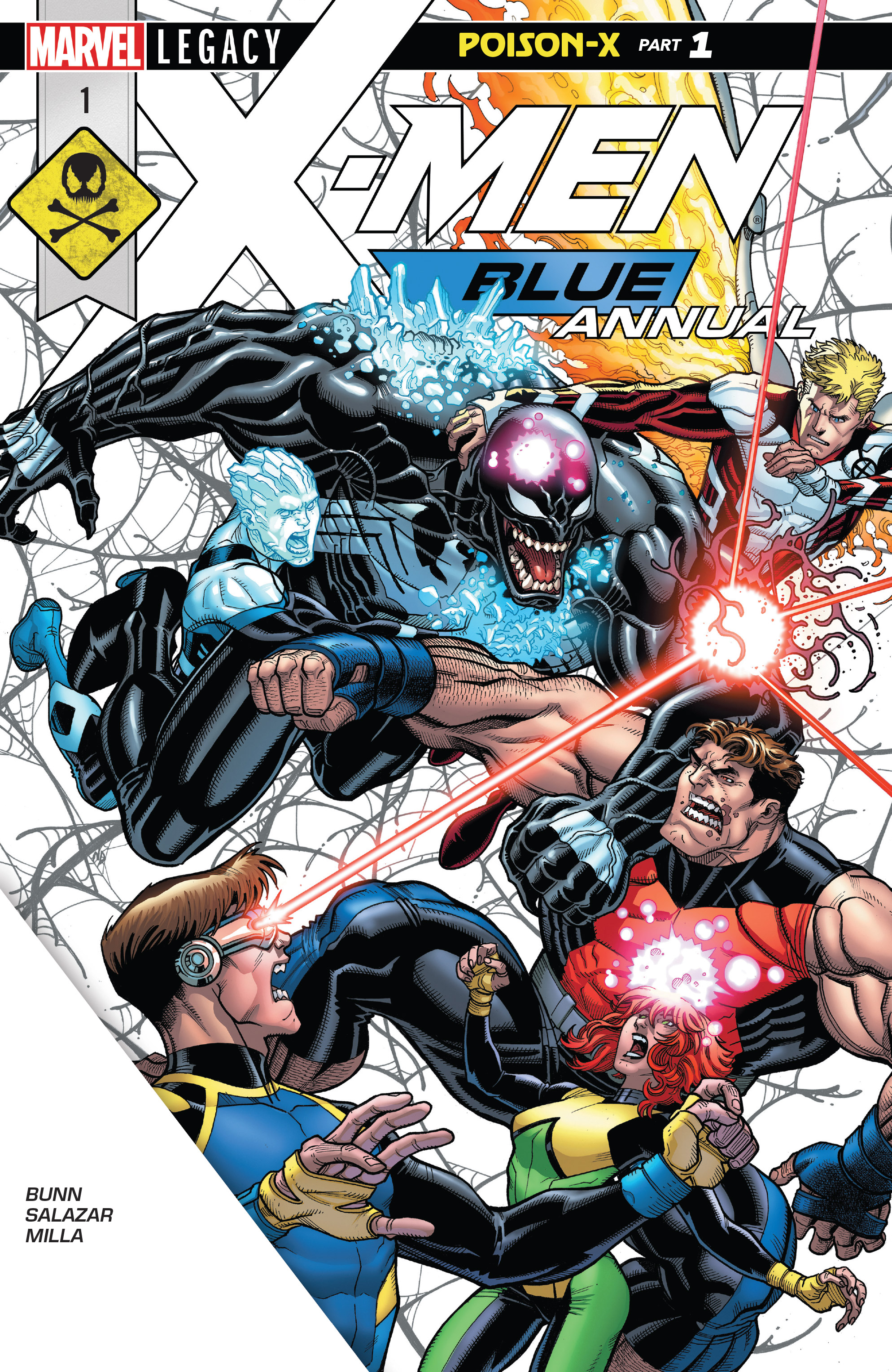Read online X-Men: Blue comic -  Issue # Annual 1 - 1