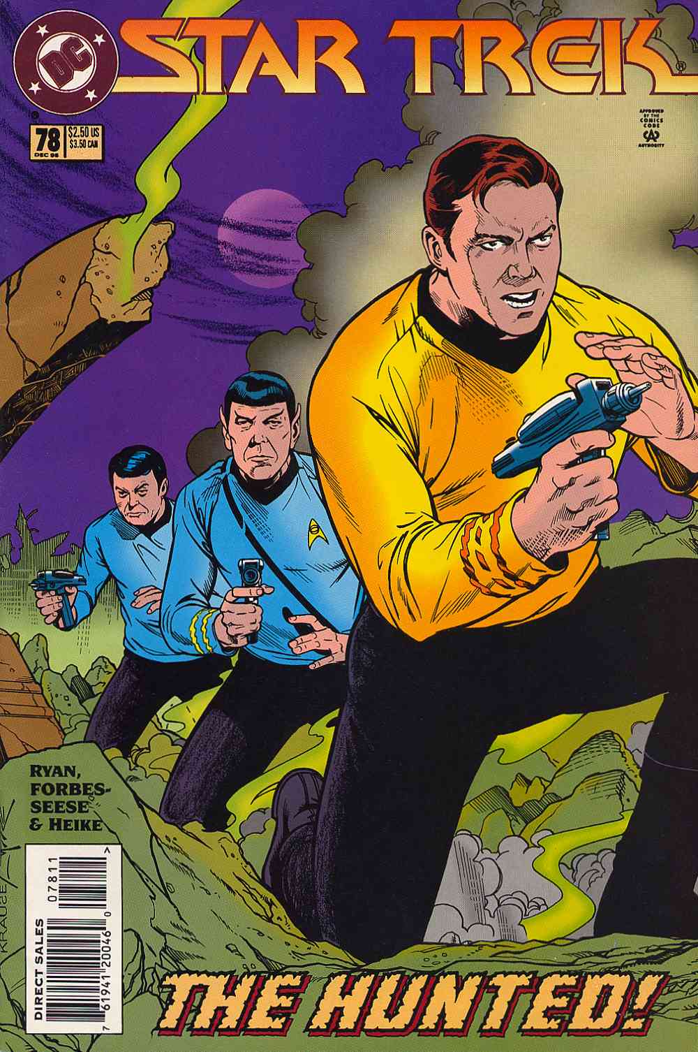 Read online Star Trek (1989) comic -  Issue #78 - 1