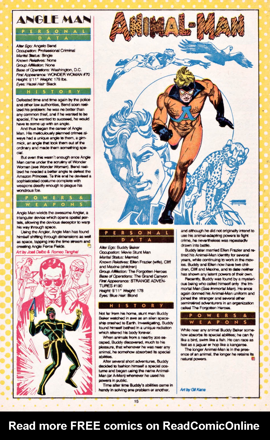 Read online Who's Who: The Definitive Directory of the DC Universe comic -  Issue #1 - 16