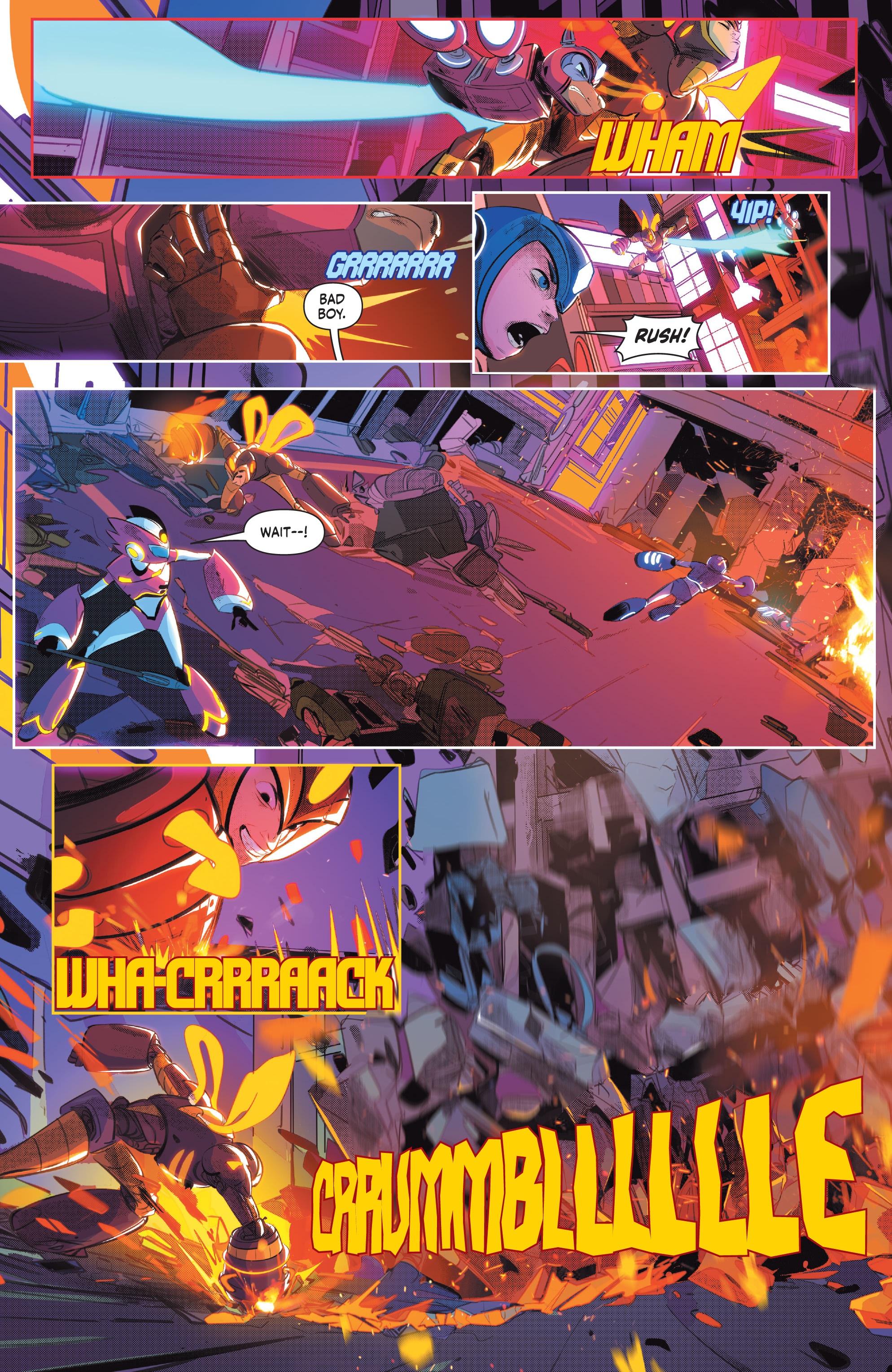 Read online Mega Man: Fully Charged comic -  Issue #5 - 7