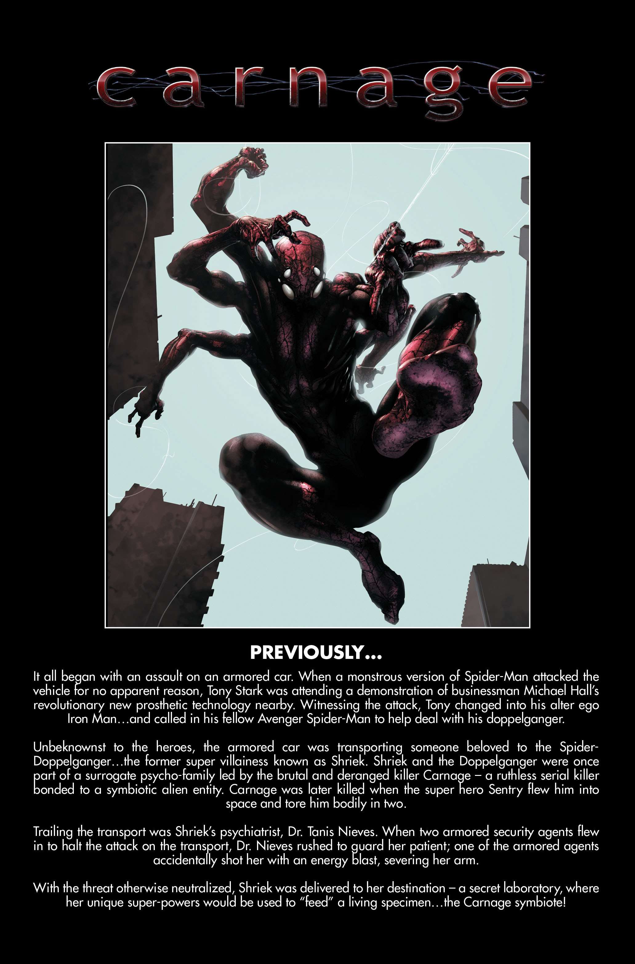 Read online Carnage (2010) comic -  Issue #2 - 2