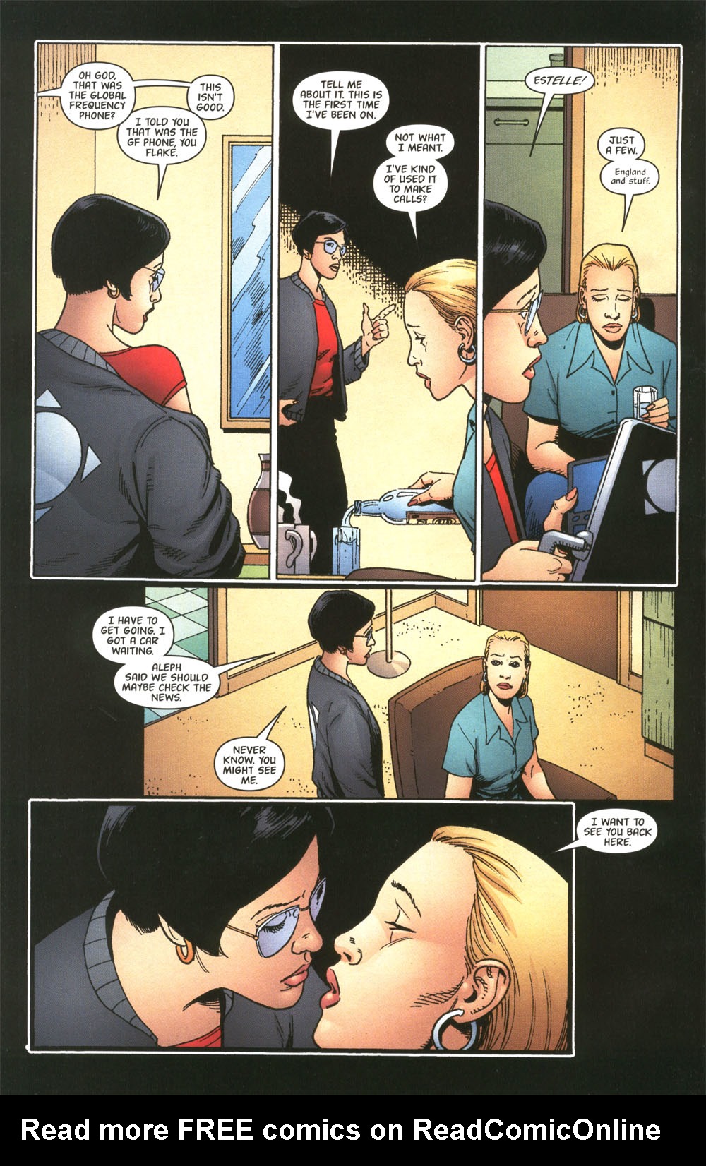 Read online Global Frequency comic -  Issue #3 - 5