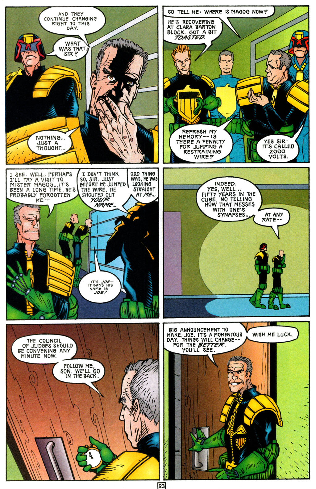 Read online Judge Dredd (1994) comic -  Issue #3 - 24