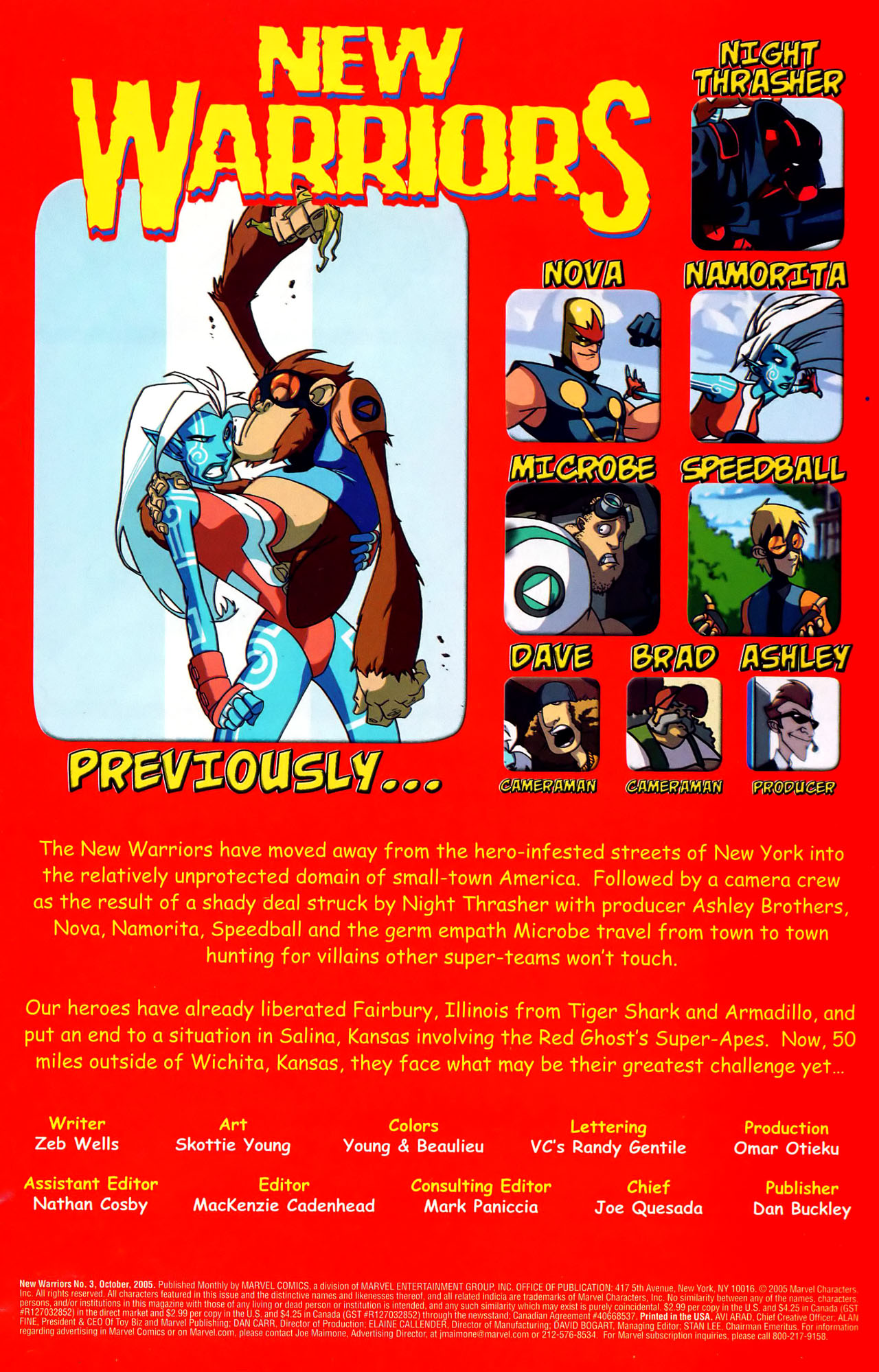 Read online New Warriors (2005) comic -  Issue #3 - 2