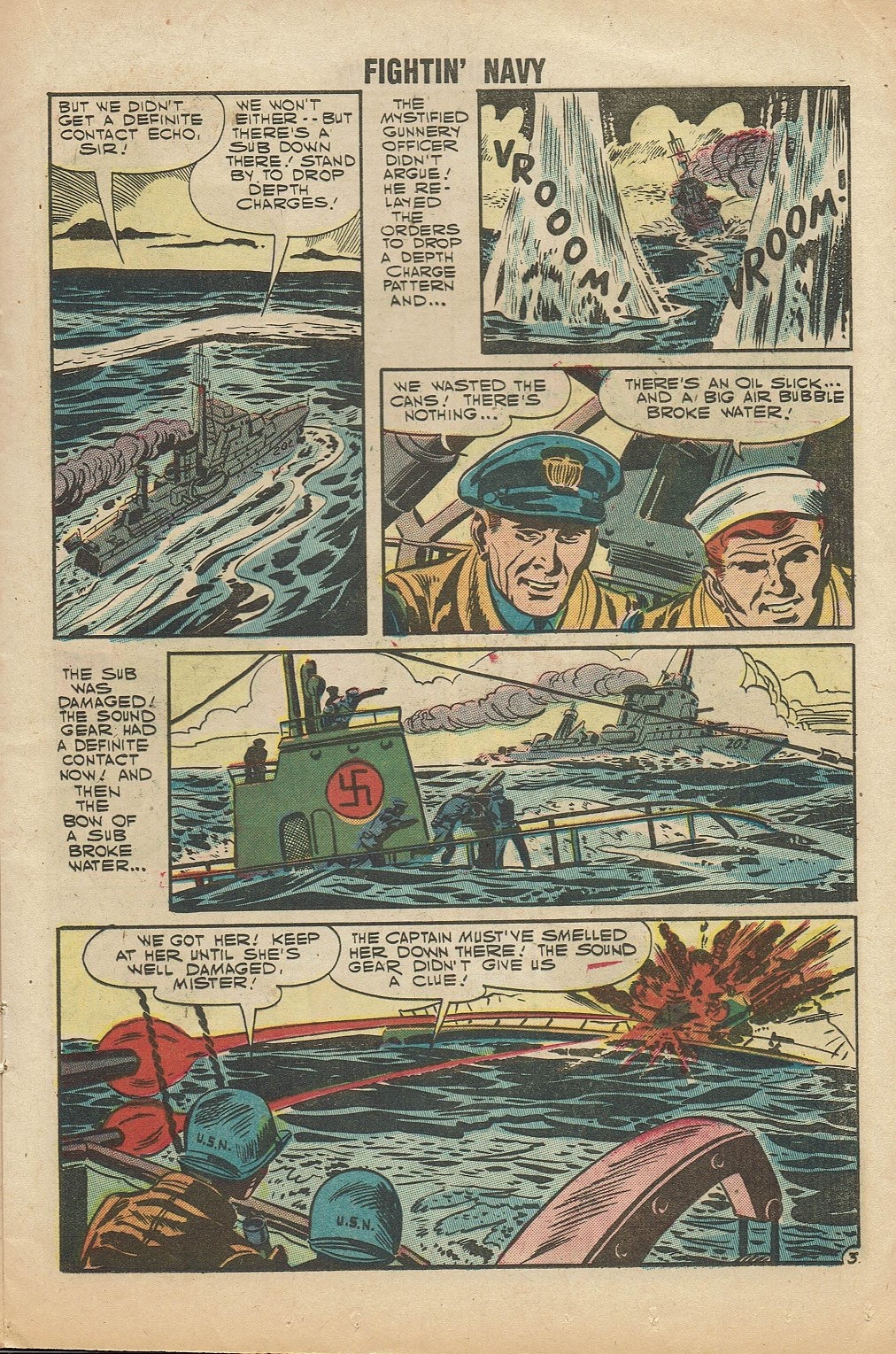 Read online Fightin' Navy comic -  Issue #81 - 17