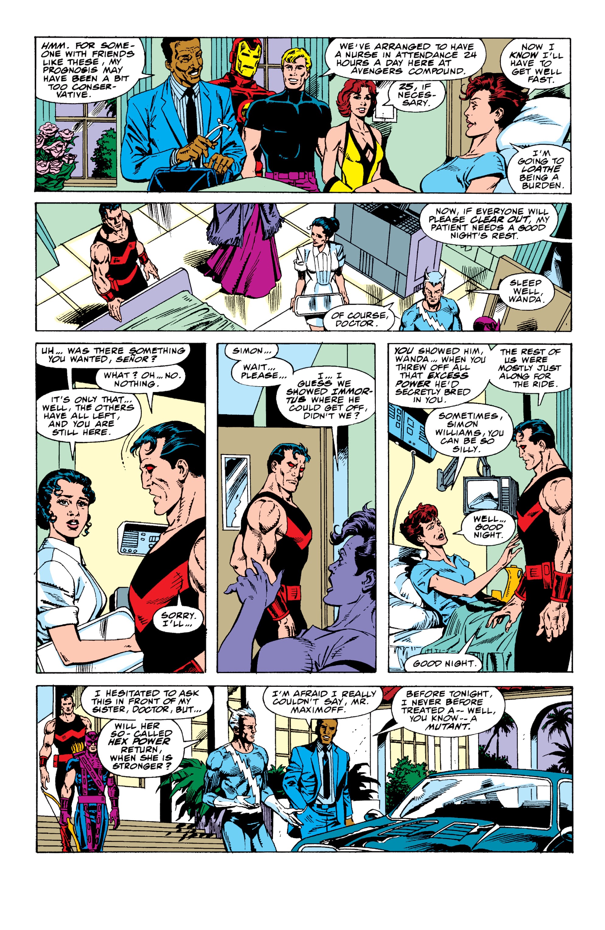 Read online Avengers West Coast Epic Collection: How The West Was Won comic -  Issue #Avengers West Coast Epic Collection Darker Than Scarlet (Part 4) - 89