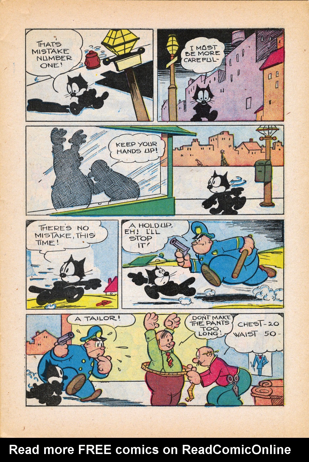 Read online Felix the Cat (1948) comic -  Issue #17 - 9