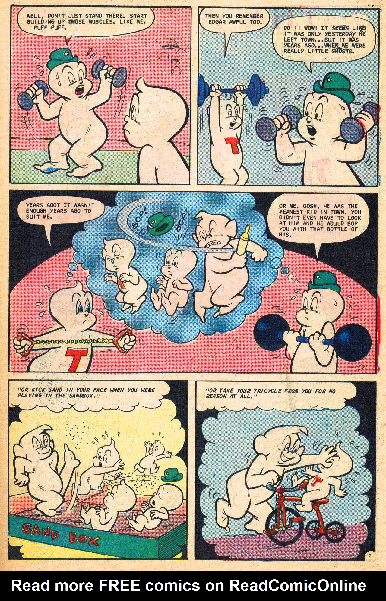 Read online Timmy the Timid Ghost comic -  Issue #7 - 19