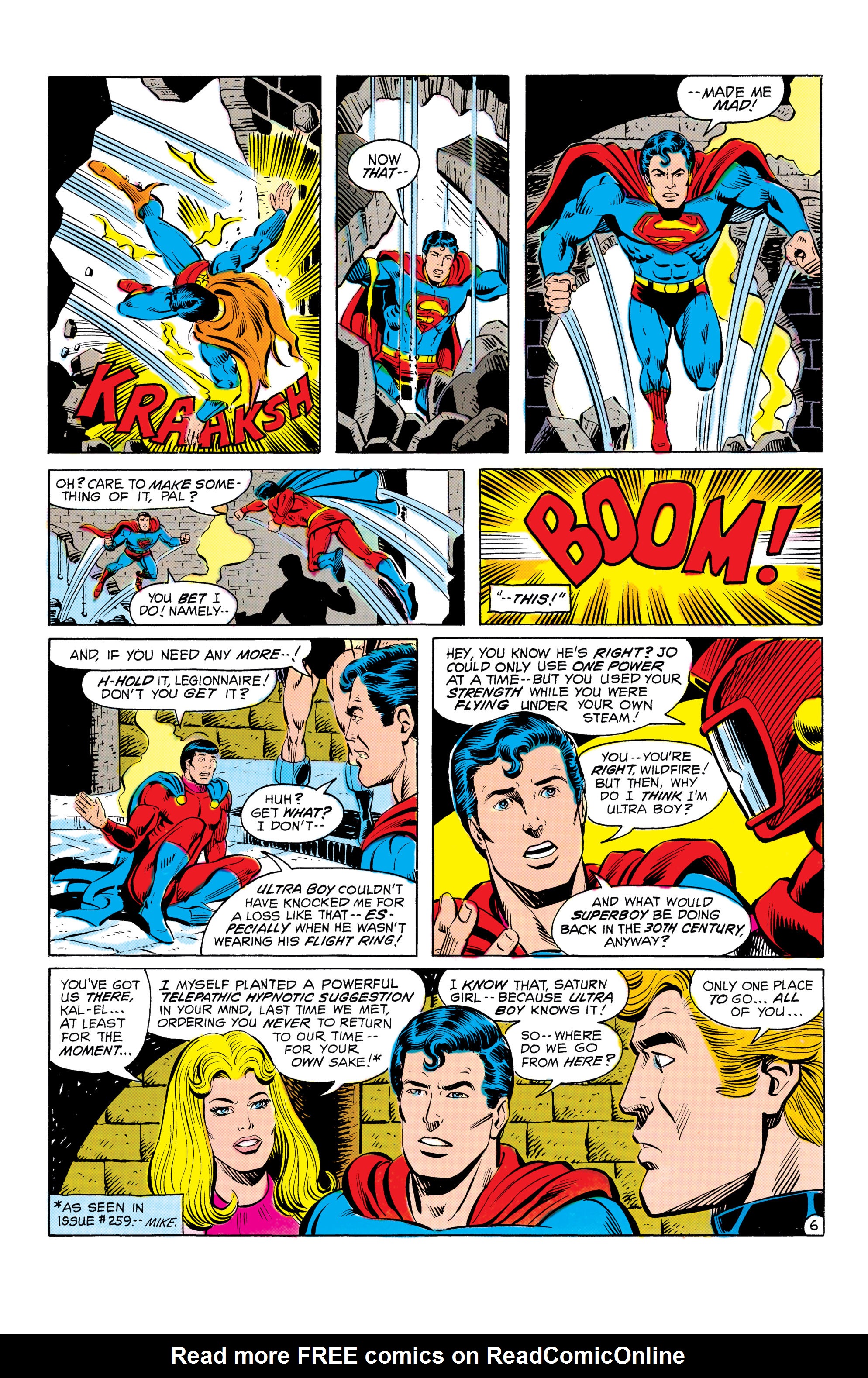 Read online Legion of Super-Heroes (1980) comic -  Issue #280 - 7
