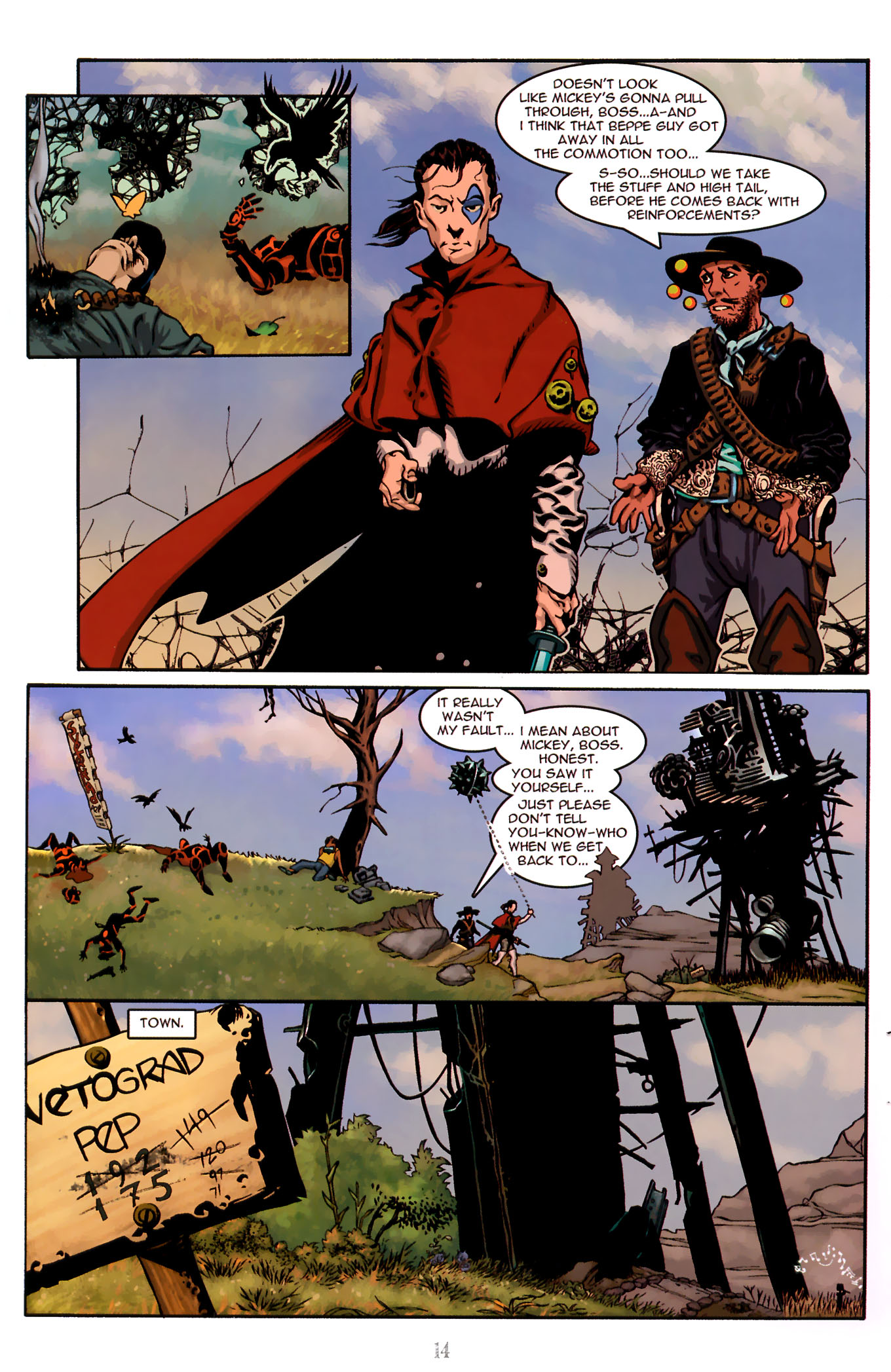 Read online Robotika: For A Few Rubles More comic -  Issue #1 & 2 - 14