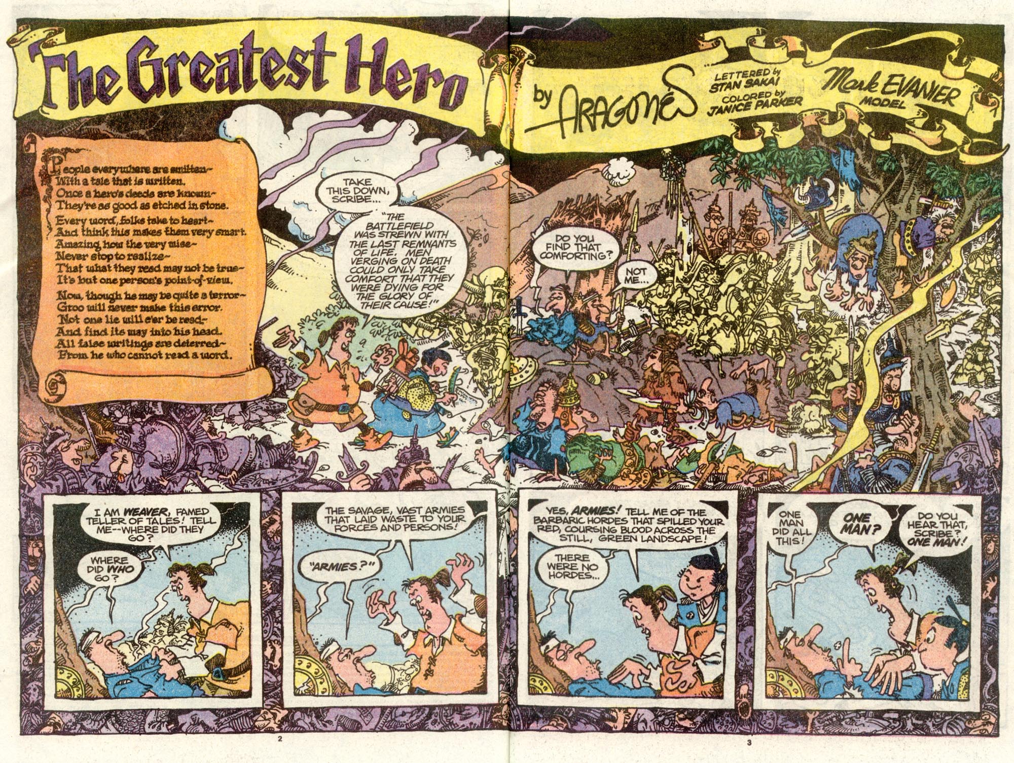 Read online Sergio Aragonés Groo the Wanderer comic -  Issue #70 - 3
