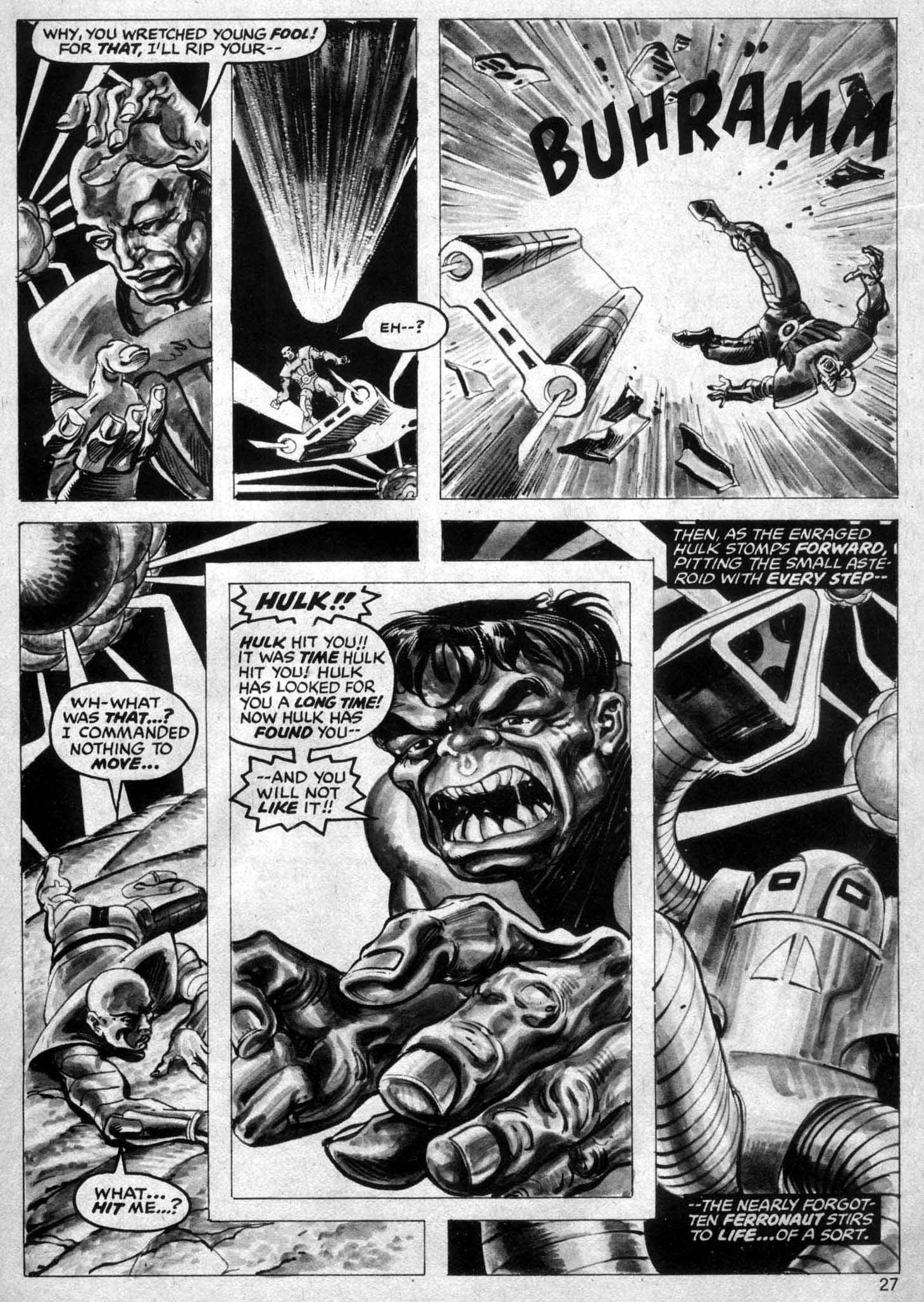 Read online The Rampaging Hulk comic -  Issue #3 - 27