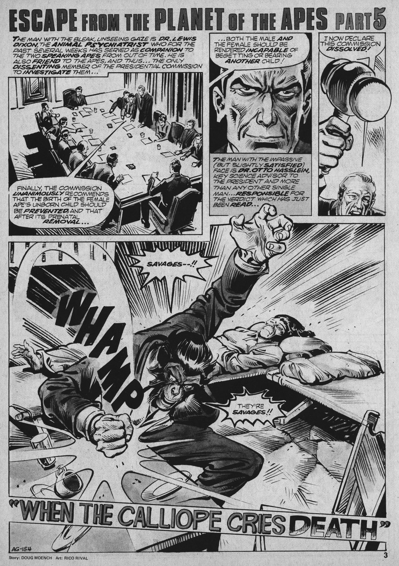 Read online Planet of the Apes comic -  Issue #16 - 3