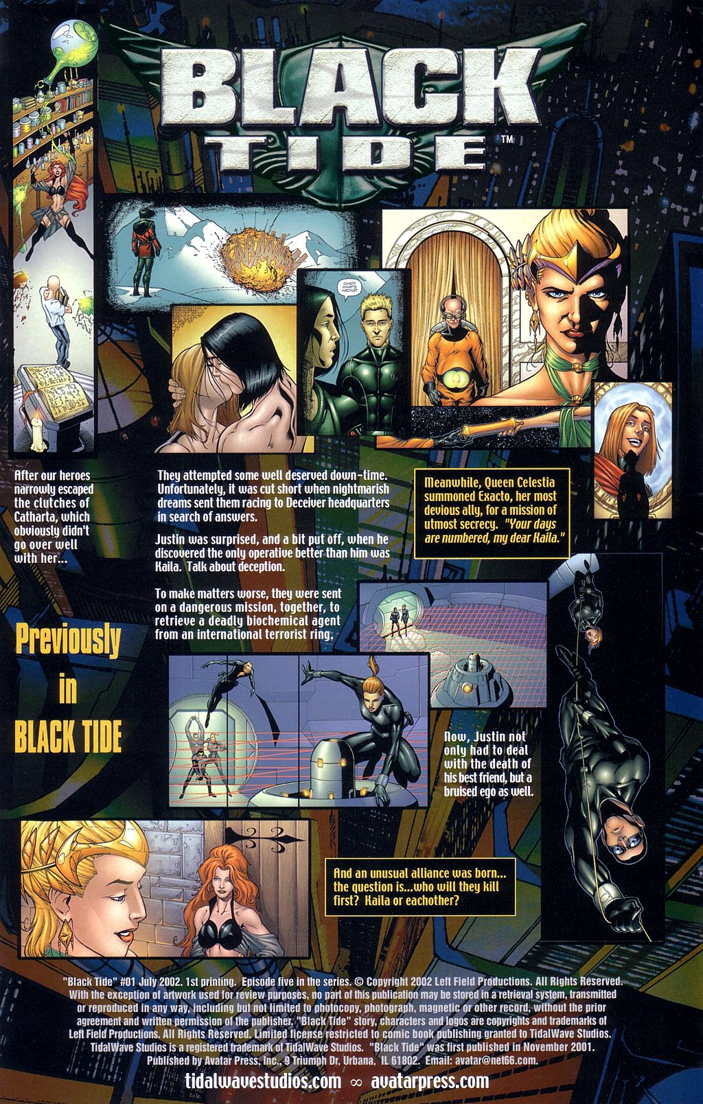 Read online Black Tide (2002) comic -  Issue #1 - 3