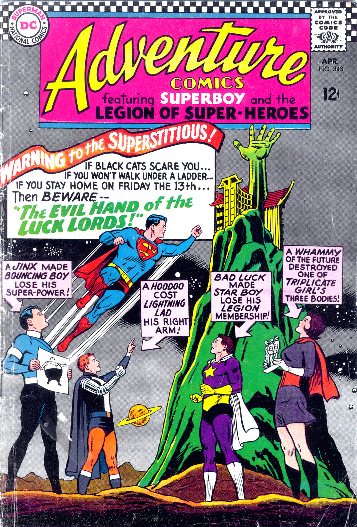 Read online Adventure Comics (1938) comic -  Issue #343 - 1