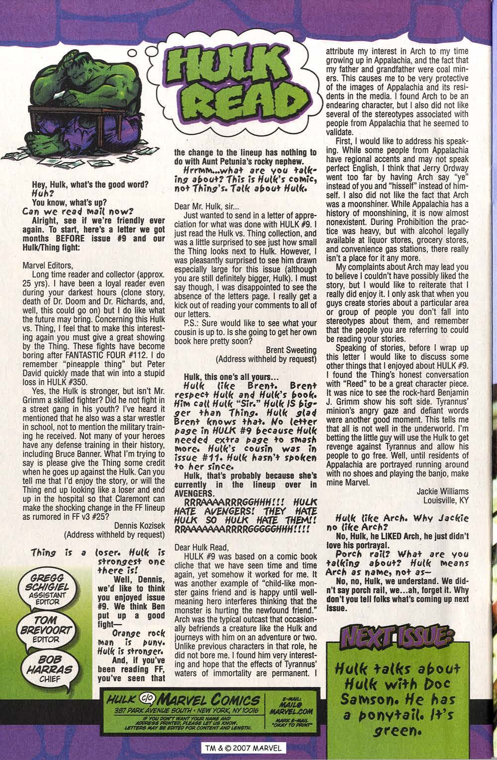 Read online The Incredible Hulk (2000) comic -  Issue #15 - 34