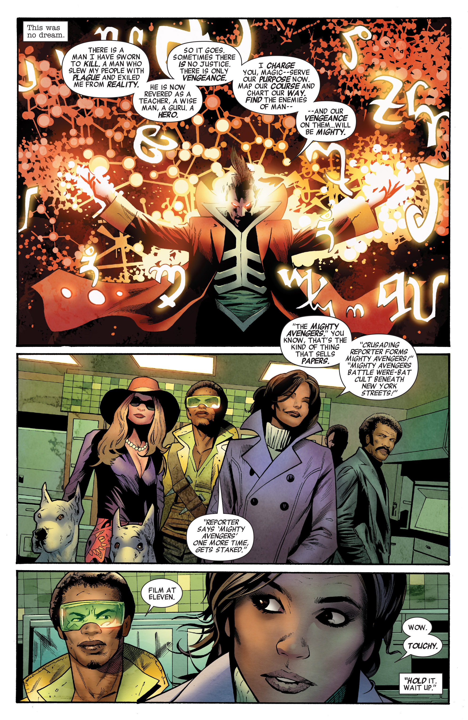 Read online Mighty Avengers comic -  Issue #12 - 10