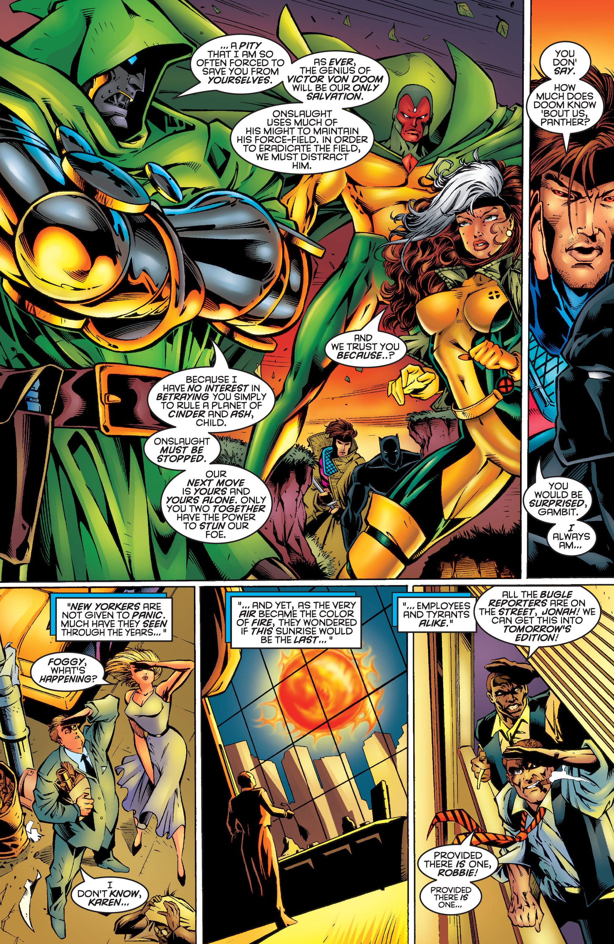 Read online X-Men Milestones: Onslaught comic -  Issue # TPB (Part 4) - 50