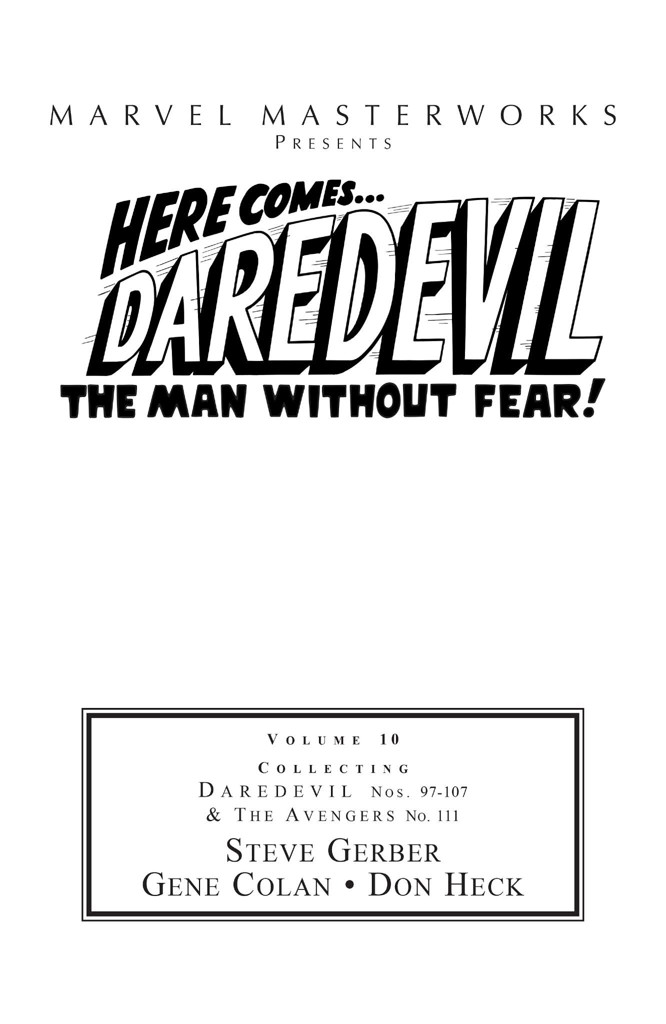 Read online Marvel Masterworks: Daredevil comic -  Issue # TPB 10 (Part 1) - 2