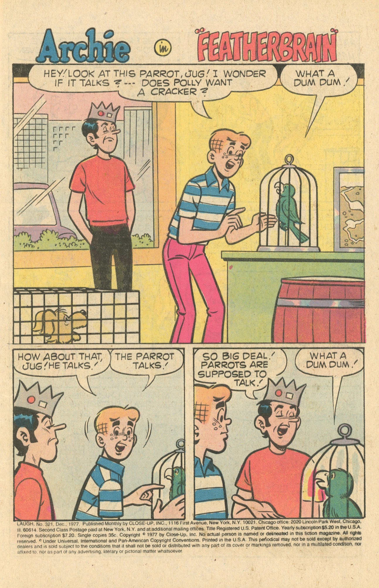 Read online Laugh (Comics) comic -  Issue #321 - 3