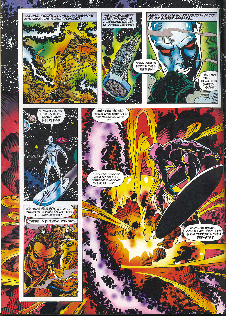 Read online Marvel Graphic Novel comic -  Issue #58 - Silver Surfer - The Enslavers - 44