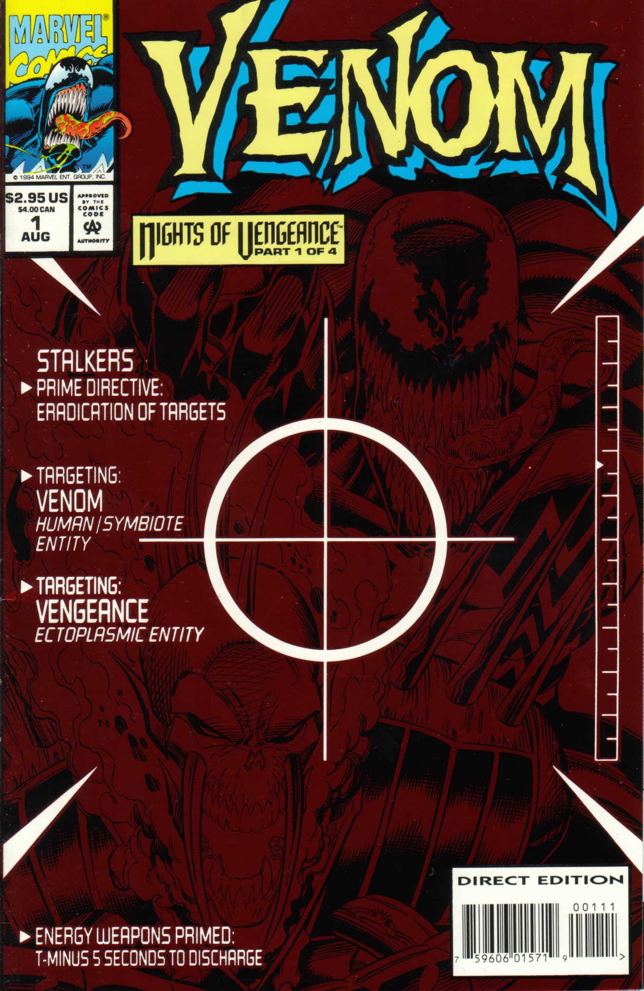 Read online Venom: Nights of Vengeance comic -  Issue #1 - 1