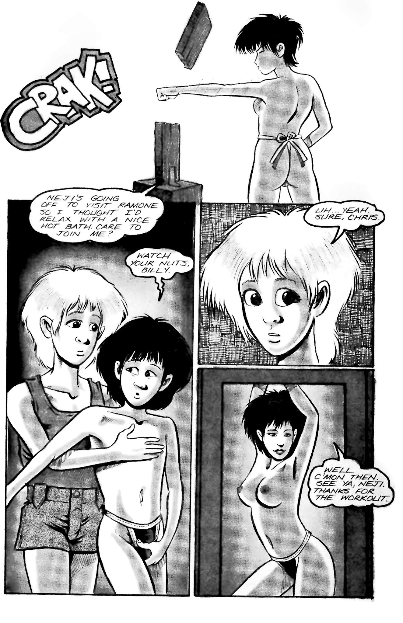 Read online Leather & Lace (1989) comic -  Issue #10 - 8