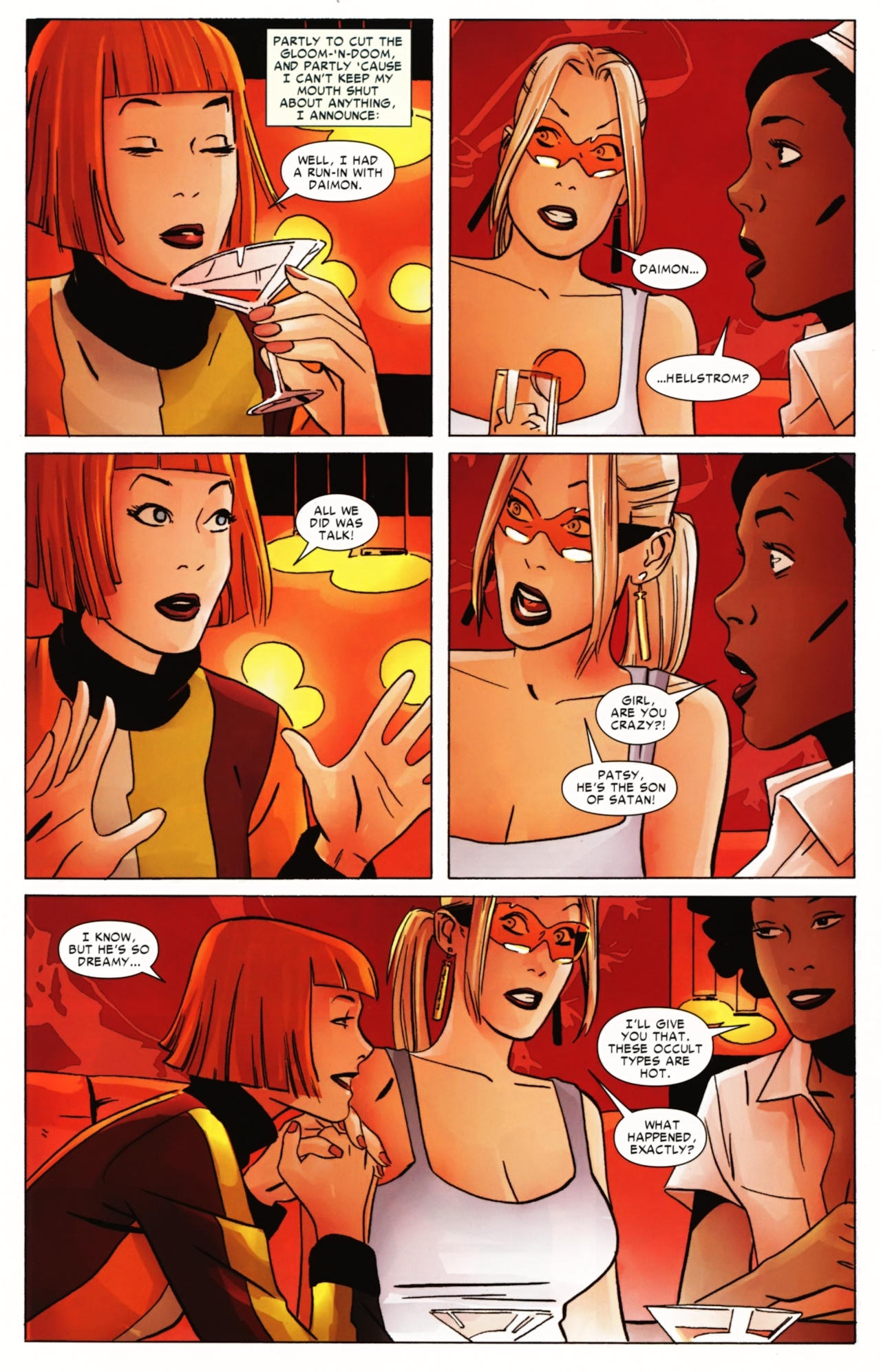 Read online Marvel Divas comic -  Issue #1 - 21