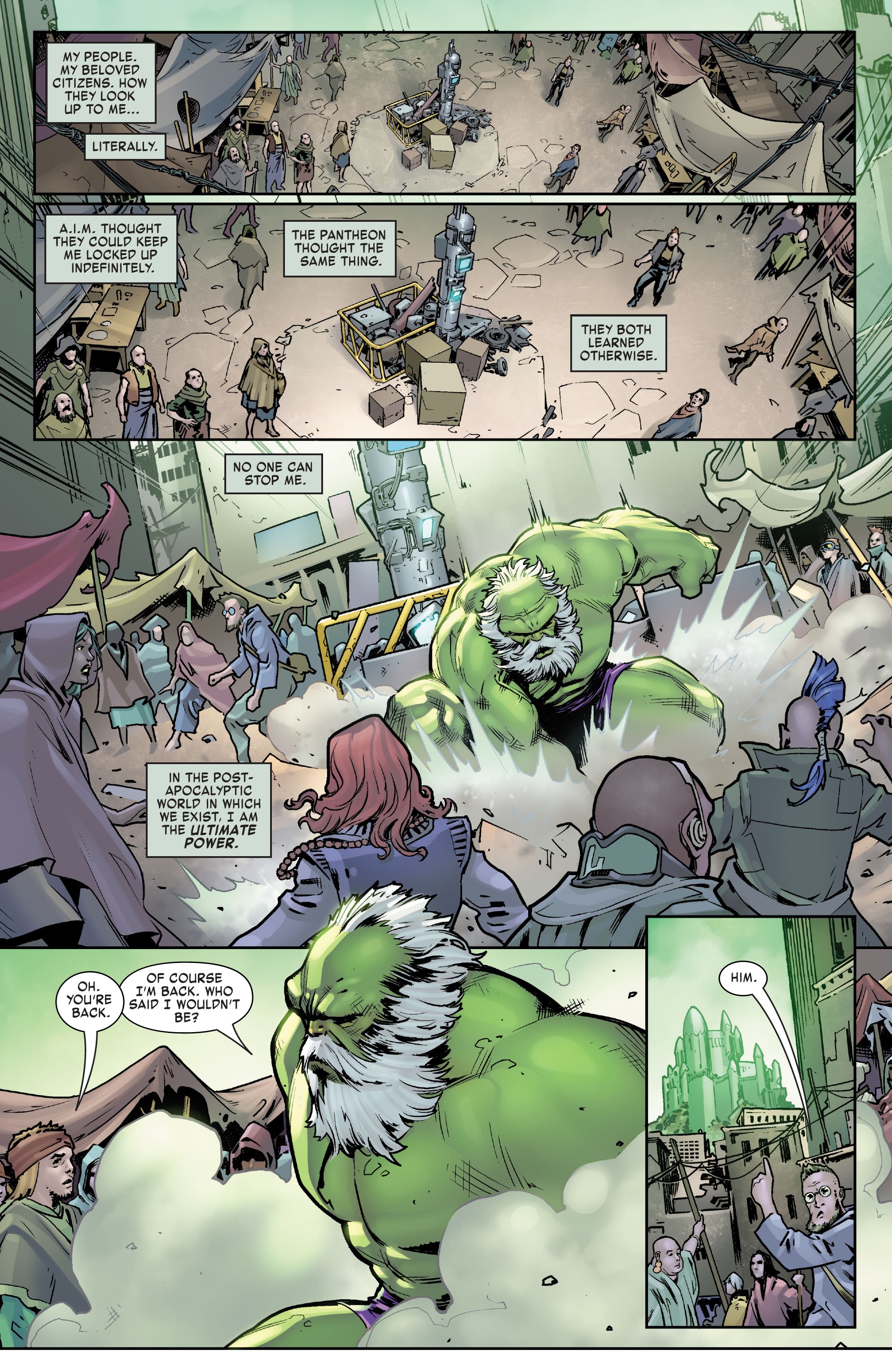 Read online Maestro: War And Pax comic -  Issue #5 - 3