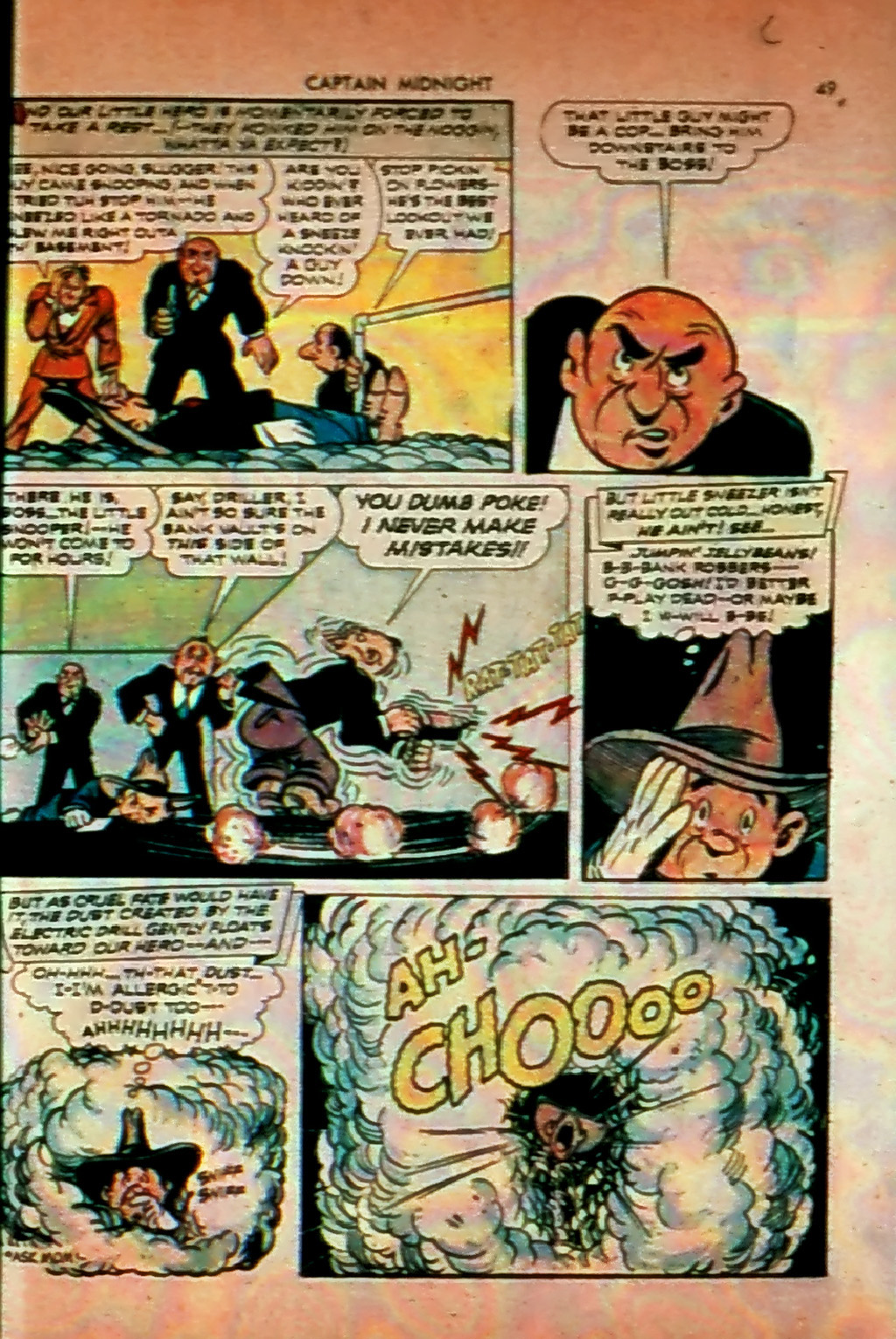 Read online Captain Midnight (1942) comic -  Issue #1 - 49