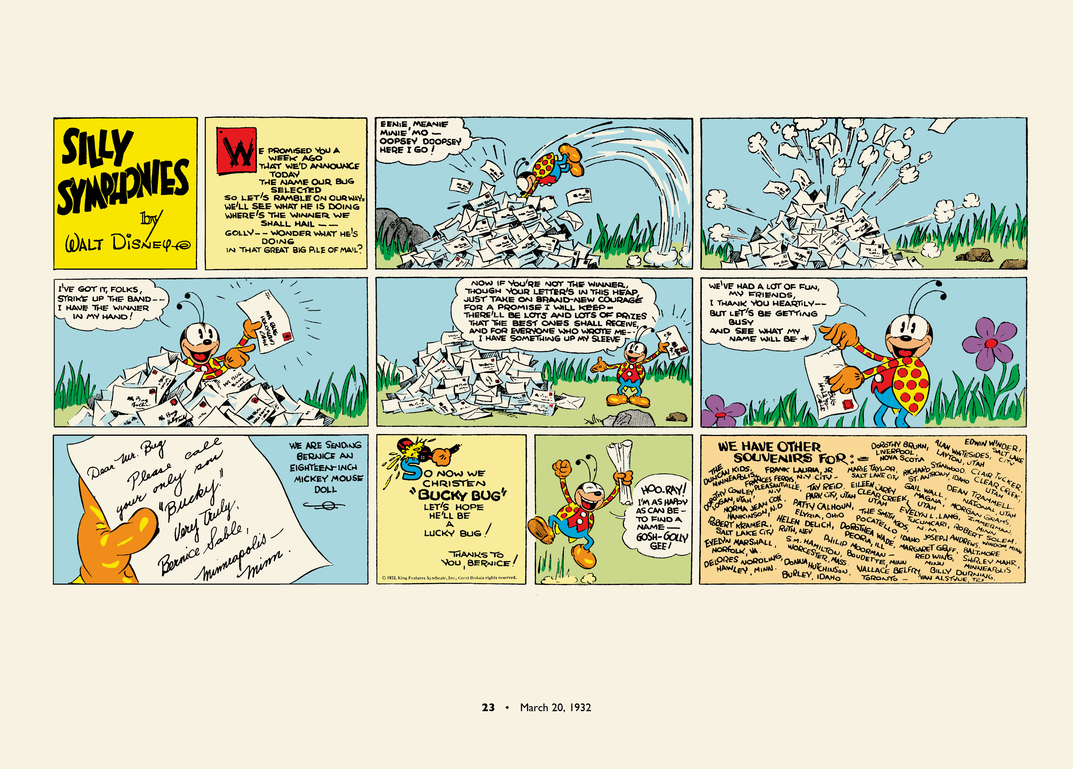 Read online Walt Disney's Silly Symphonies 1932-1935: Starring Bucky Bug and Donald Duck comic -  Issue # TPB (Part 1) - 23