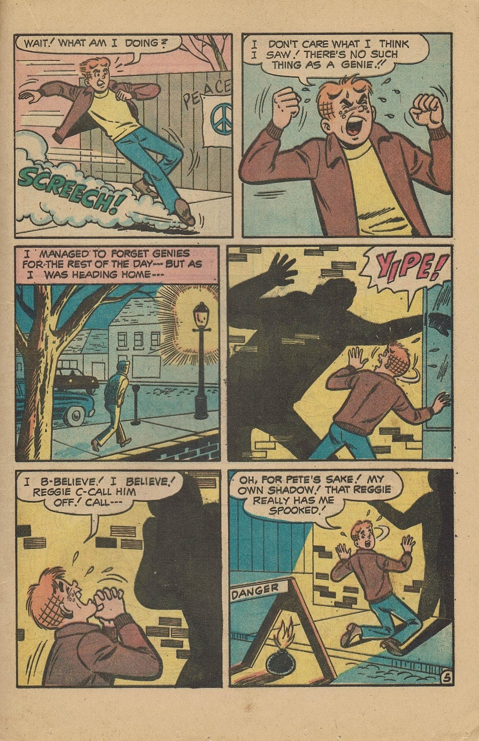 Read online Reggie and Me (1966) comic -  Issue #47 - 17