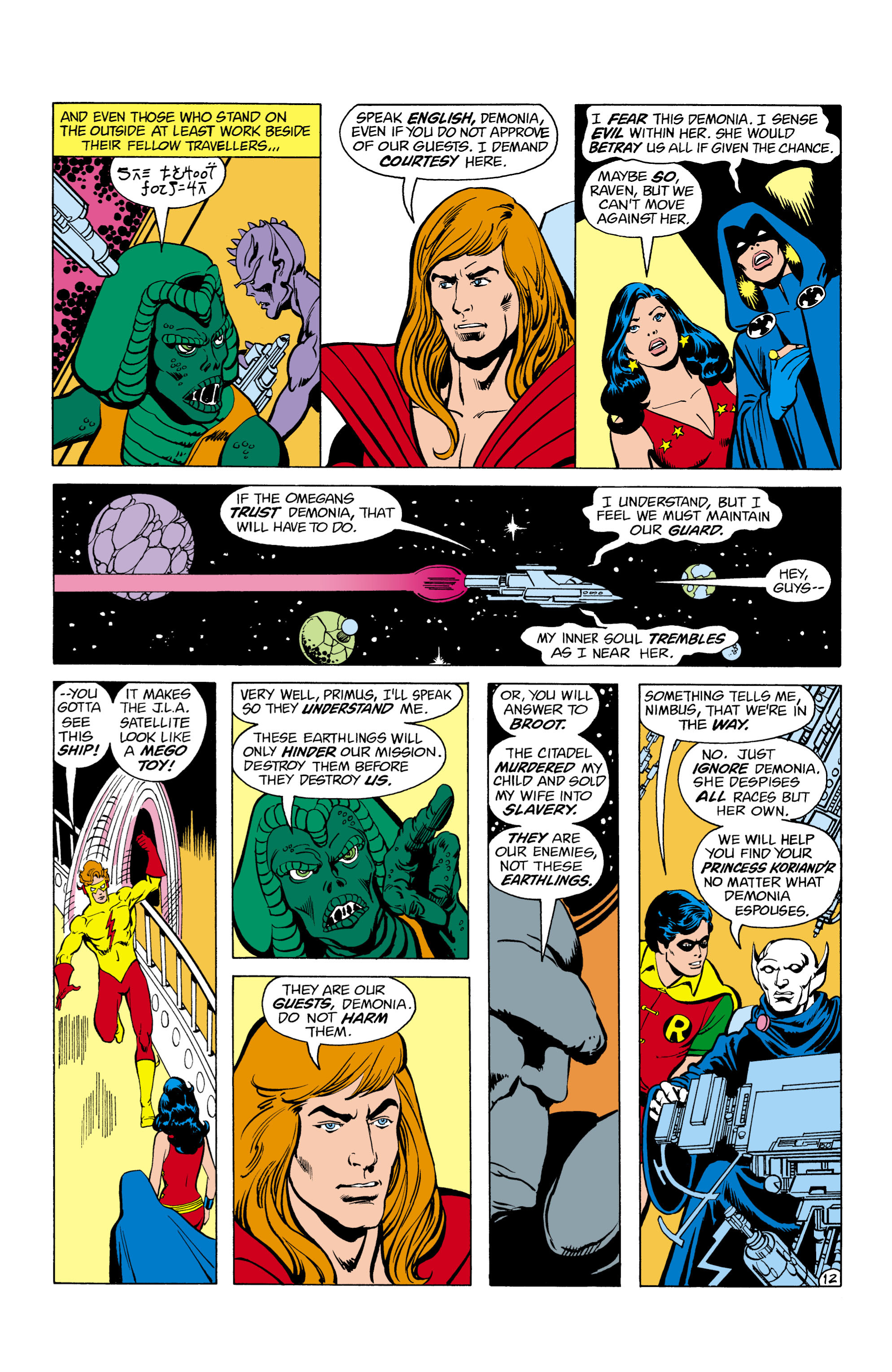 Read online The New Teen Titans (1980) comic -  Issue #24 - 12