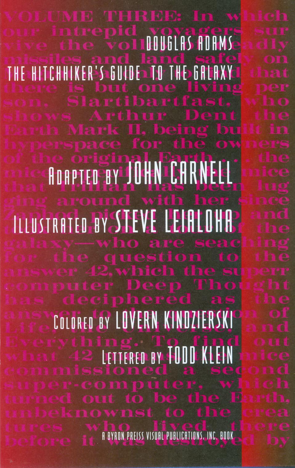 Read online Hitchhiker's Guide to the Galaxy comic -  Issue #3 - 3