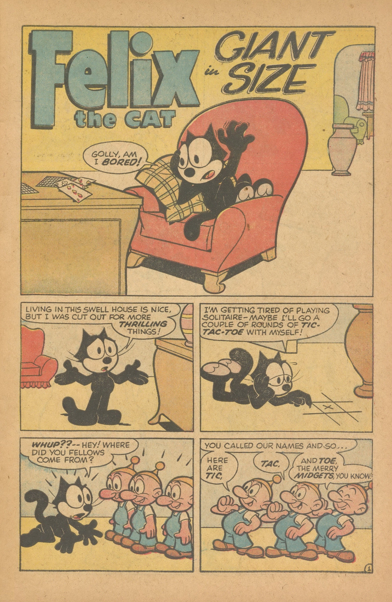 Read online Felix the Cat (1955) comic -  Issue #74 - 5