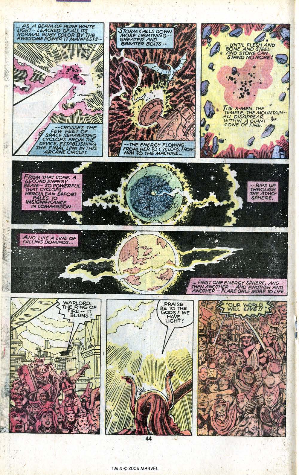 Uncanny X-Men (1963) issue Annual 3 - Page 46