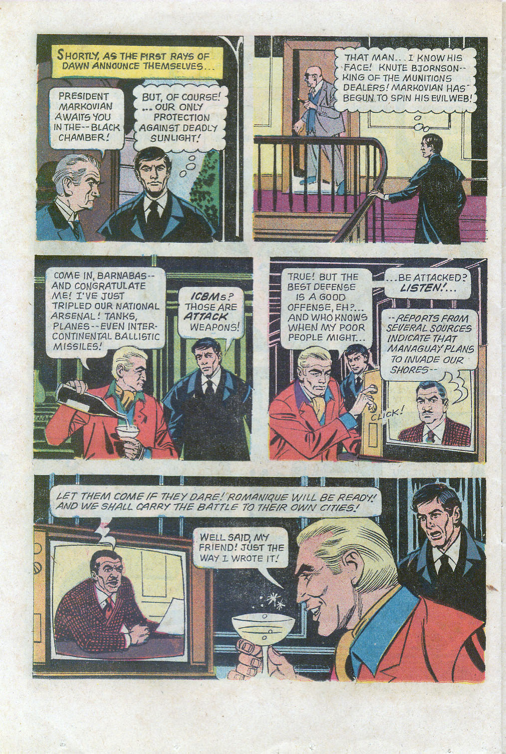 Read online Dark Shadows (1969) comic -  Issue #24 - 26