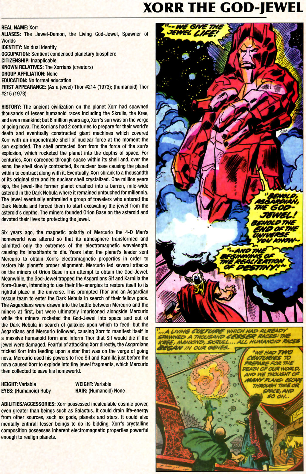 Read online Marvel Legacy: The 1970's Handbook comic -  Issue # Full - 65